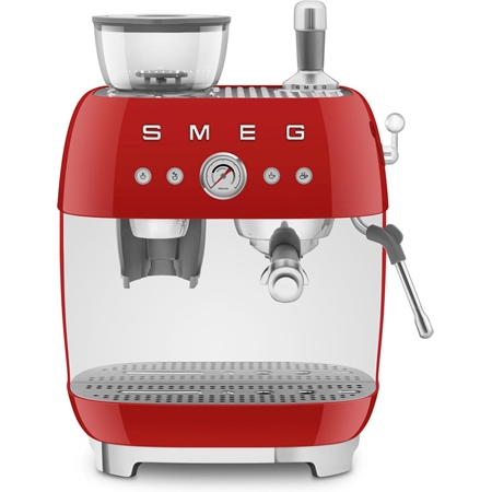 SMEG EGF03RDEU Handmatige Espressomachine 50's Style - Rood