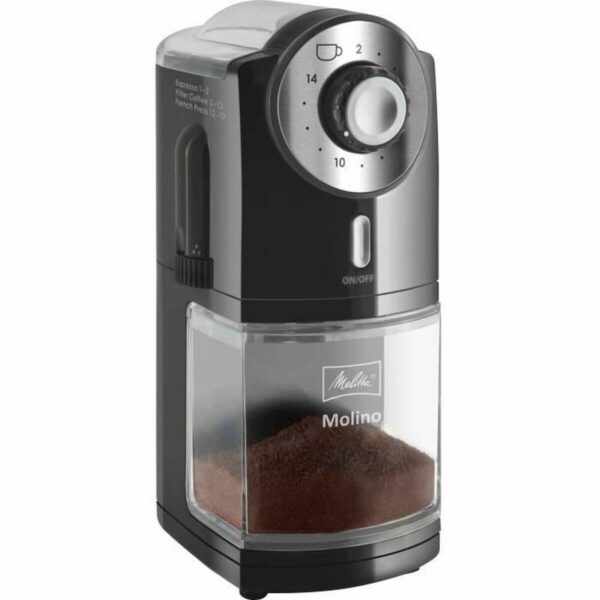 Koffiemolen Melitta 1019-02 Zwart noir 200 g 100 W 1000 W