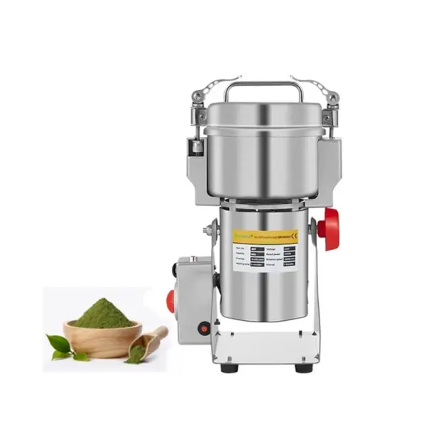 [EU Direct] BioloMix Droogvoer Maalmolen 800g Graan Specerij Kruid Cereal Koffiemolen Maalvloer voor Meel Poeder Verpulv